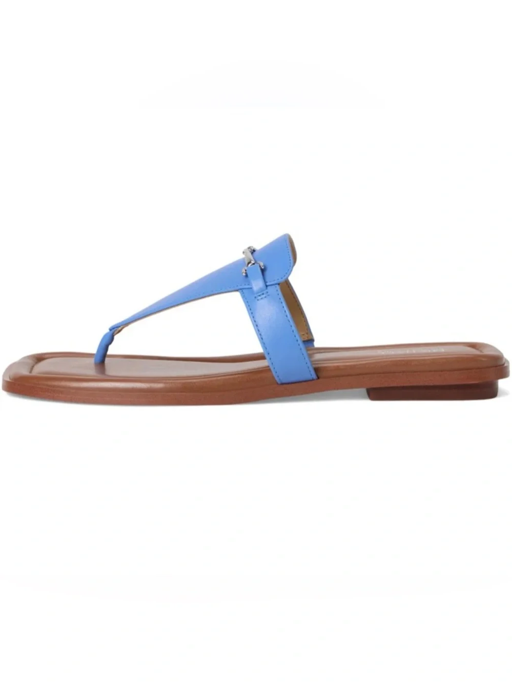 MICHAEL Michael Kors Lena Thong Sandal 7 M Pacific Blue NIB - Picture 3 of 10